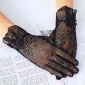 2025 New Women Gloves for Wedding Accessories Sunscreen Lace Gloves Thin Transparent Gloves for Lady From China