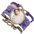 11 Colors Sublimation Blank Custom Bracelet Photo Frame for Christmas/Valentine's Gifts