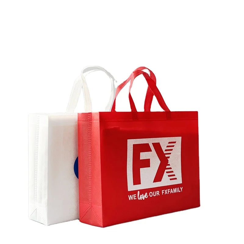 Top Quality Wholesale Custom Printed Eco Friendly Recycle Reusable Ecobag Grocery TNT PP Laminated Non Woven Shopping Bag