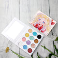 Hot Sale High Quality Private Label Neon Eye Shadow Palette Makeup Eyeshadow Glitter