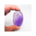 Wholesale Folk Crafts Healing Natural Crystals Stone Meditation Crystal Amethyst Palm Stone