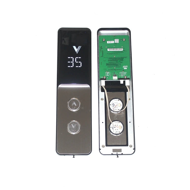 HPI-L0430VRD-1 Hall Call Box Steel Elevator Parts XOA3040KGB002AS Apartment Residential Elevator XHB18-A Display Board