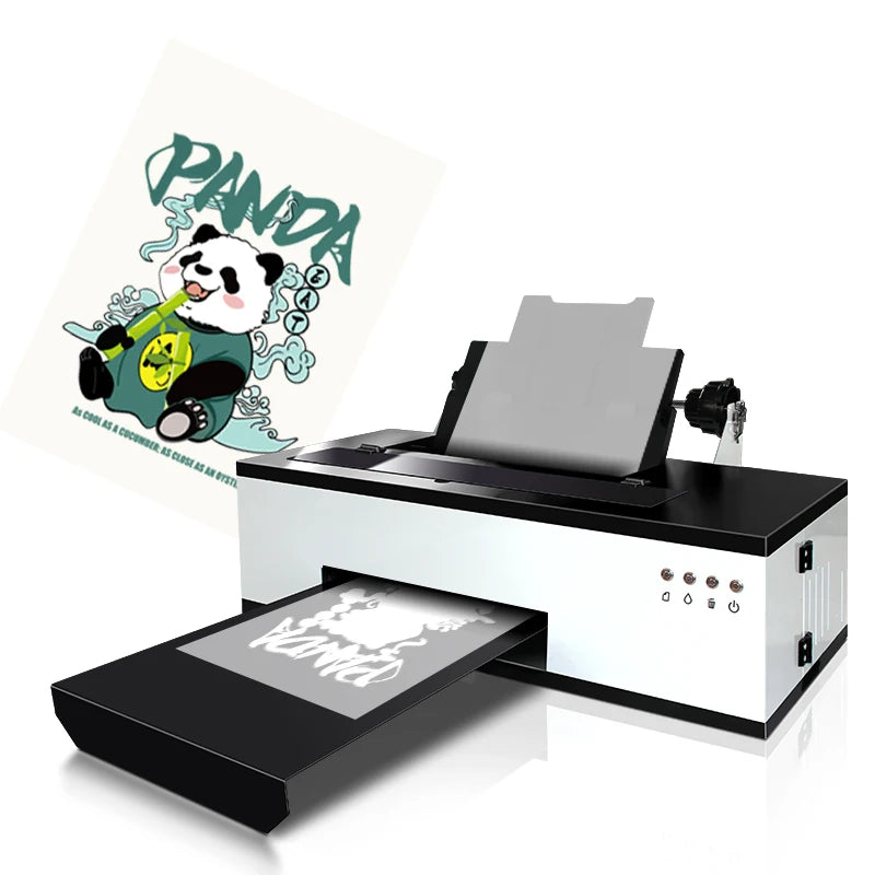 New Heat Transfer Machine for DTF Printer for 1390 Print Head 30cm L1800 DTF Printer Pet Film Printing T Shirt Machine