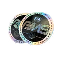 Custom Uv Vinyl Anime Sticker Custom Printing Anime Decorative Thank You Logo 3D Sticker Sheet Label Decorative Metal Sticker