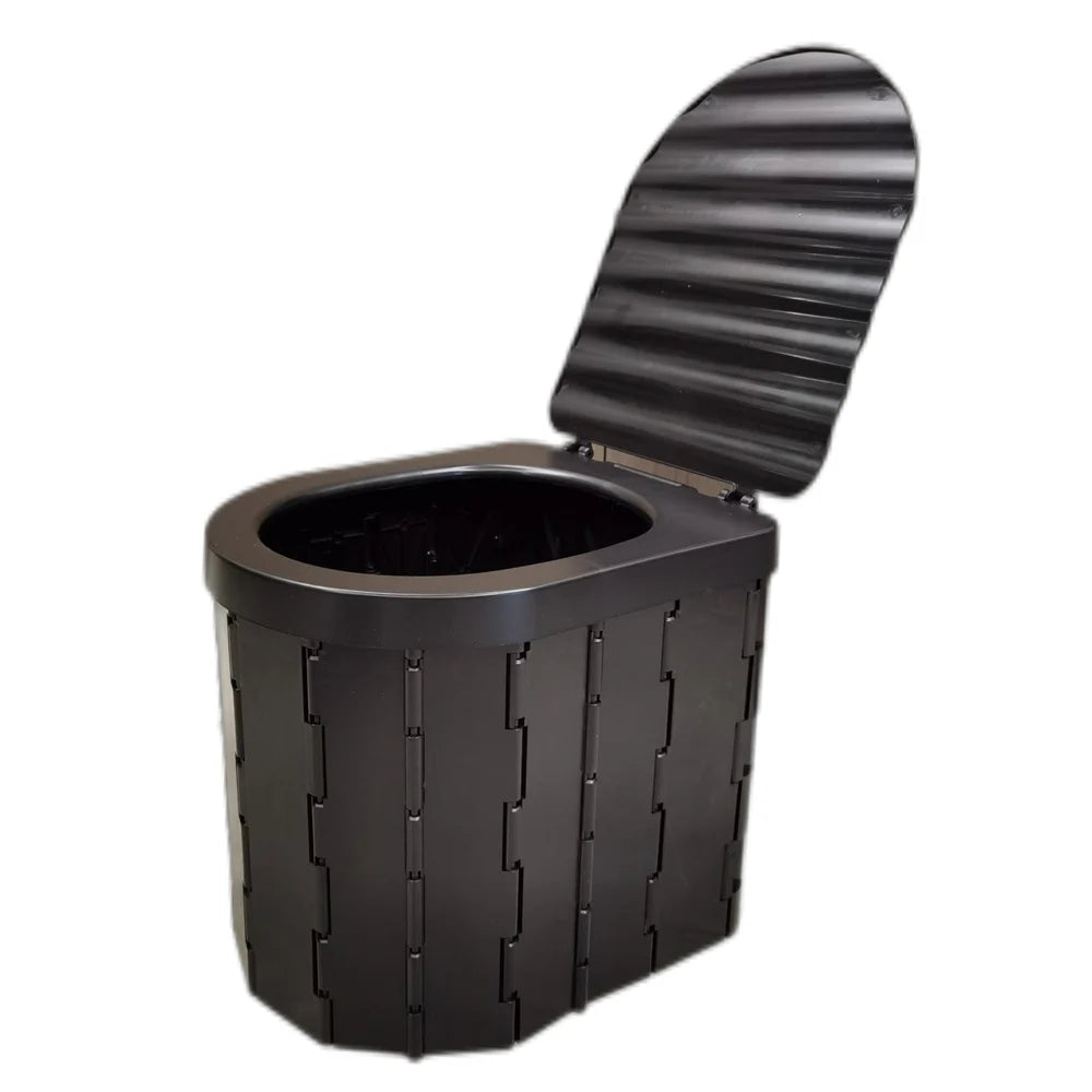 Portable Folding Compost Toilet for Outdoor Adventures-for Hiking Climbing Tours Casual Camping