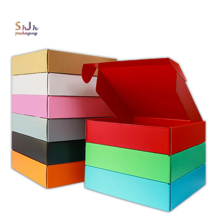 Wholesale Quality Online Packing Storage Carton Boxes Custom logo Gift Pack Mailer Boxes Custom