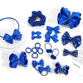 MIO Kids Hair Accessories Antique Bowknot Klein Blue pink Headband Hair Tie Clip Children Girls Gift Hair Decoration