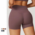 Women's High Waist Seamless Butt Lift Gym Shorts Custom Logo Biker Workout Fitness Sport Yoga Pants Girls' Yoga Leggings