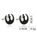 Custom Alloy Cufflinks Tie Clip Set Luxury Fashionable Unisex Accessory Men's Cufflinks for Parties Gift