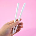 High Quality Empty White Plastic Round Screw Cap Mascara Pen Tube for Cosmetic Packaging