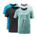 94% Polyester 6% Spandex Men's Quick Dry Moisture Wicking Active Athletic Mens Mesh Jacquard T-shirt Gym Wear Men Shirt