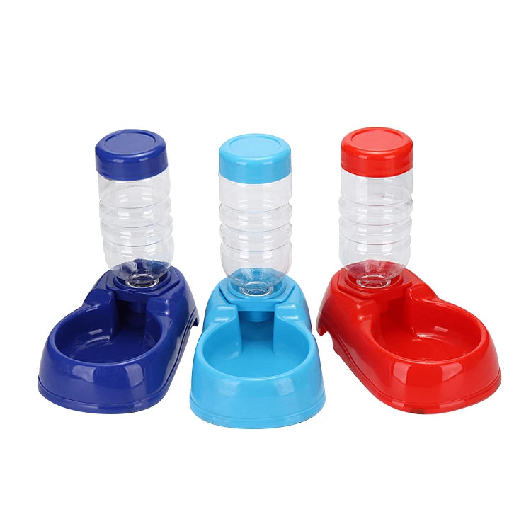 Pet Water Dispenser Station for Dog Cat Funny Dog Bowl Automatic Drinking Bowl Pet Feeder and Waterer
