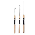 65cm 75cm Fiberglass Portable Retractable Telescopic Ice Fishing Rod for Winter