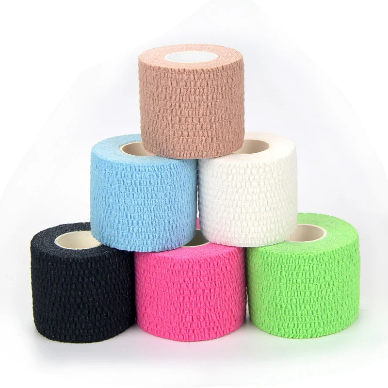 Light Elastic Adhesive Bandage Breathable Self Adherent Wrap for Athletic Fixed Ankle Knee Wrist