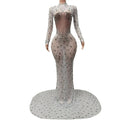 Sihaiyile Elegant Long Sleeves Pageant Prom Mermaid Dress Plus Size Party Prom Gown Festival Outfit Women Banquet Evening Dress