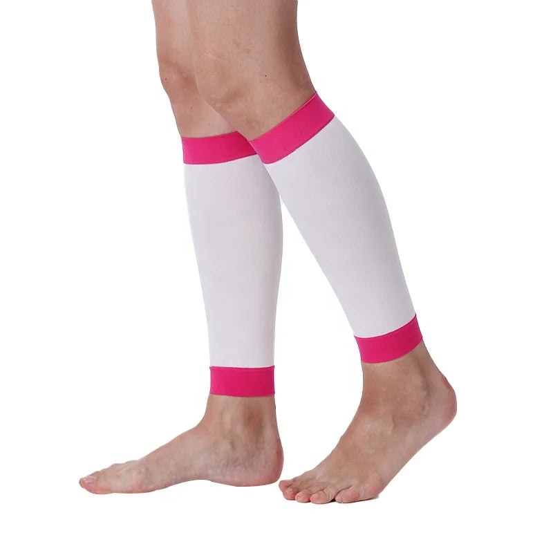 Calf Compression Sleeves Leg Compression Soccer Socks for Runners Shin Splint Varicose Vein Calf Pain Relief