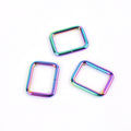 25mm Metal Handbag Hardware Rectangle Loop Ring Buckles Handbag Rectangle Ring