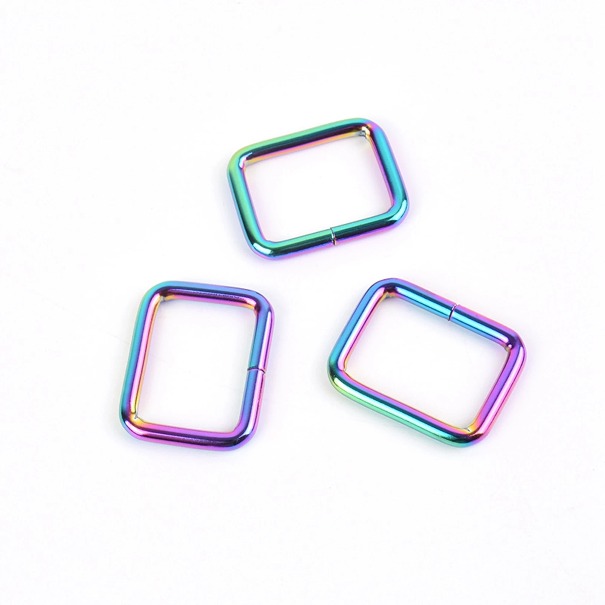 25mm Metal Handbag Hardware Rectangle Loop Ring Buckles Handbag Rectangle Ring