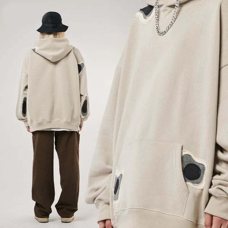 Custom Luxury Plus Size Men's Hoodie 100% Cotton Hoodie Plain Custom Sweatshirt Embroidered Hoodie Men
