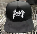 Custom Waterproof Nylon Material Sport Sweatband Trucker Hat Custom 3 D Embroidery Logo Cap