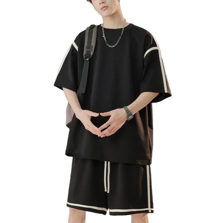 2026 Custom Basketball Tracksuit T Shirt Short Sleeve Crew Neck Chaopai T Shirts