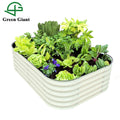 Huizhou Green Giant 17'' Tall Outdoor Planter Box 6.5'x2' Metal Modular Corrugated Raised Garden Bed Kit(6 in 1)