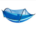 In Stock and OEM  270cm*140cm Light Weight Outdoor Camping Nylon Parachute Fabric Portable Travel POP up Mosquito Net Hammock