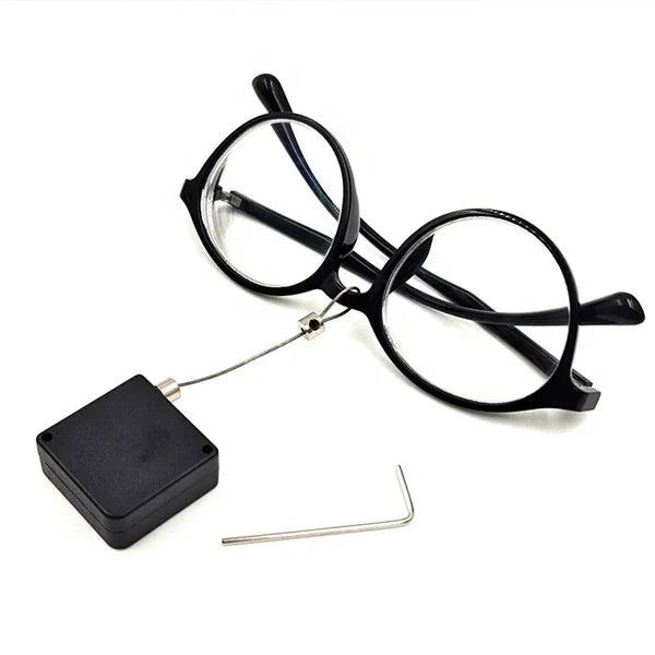 RuiWor RW4905 Anti-theft Retractable Cable with Pause Function for Glasses Retail Security Display Holder