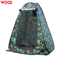 WOQI 1-2 Person Large Space Pop up Shower Privacy Shelter Tent Dressing Room Privacy Shower Tents for Camping Beach I