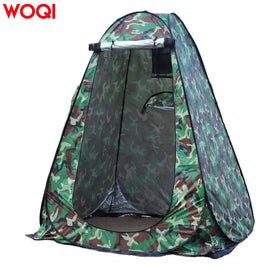WOQI 1-2 Person Large Space Pop up Shower Privacy Shelter Tent Dressing Room Privacy Shower Tents for Camping Beach I