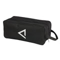 Wholesale Direct Sales Recyclable Zipper Black Gym Bag Shoe Compartment Dust Shoe Bag for Gym Sport