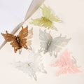 Korea Transparent Butterfly Updo Hair Claw Clip 10.5cm Jelly Color Butterfly Hair Claw Shark Clip Large Acrylic Haarklammer