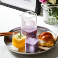 Coffee Square Glass Cup Heat-Resistant Water Cup Transparent  Glass Tea Cup