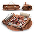 Portable Bar Bag With Shoulder Strap Durable Barware Tools Organizer Bag Heavy-duty Bartending Accessories Storage Bag