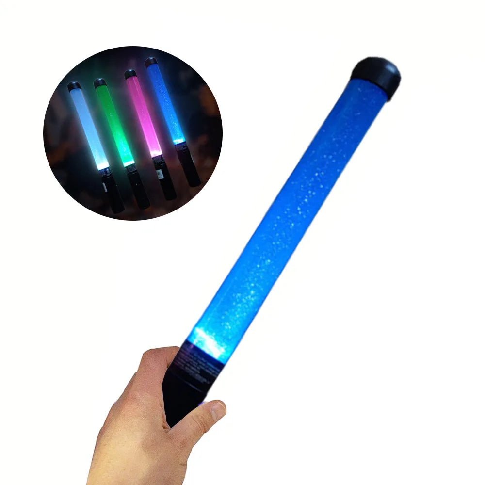 Hot Sale Multicolor Light-Up Stick with Stylish Flashing Cheering Wand Use-Eco-Friendly Durable Light Stick for Party Supplies