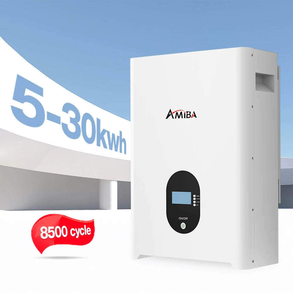 51.2v 5kwh 15kwh All-in-one 48v 100ah 300ah Lifepo4 Battery Solar off Grid Built in 5KW Inverter Energy Home Storage System