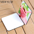 MDFSUB Hot Selling Wooden Sublimation Coasters 4mm Thick 95x95mm Square White Eco-Friendly Modern Design