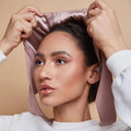 New Design Customized Satin Lined Underscarf Elastic Jersey Tie Back Cotton With Satin Undercap Natural Silk Inner Cap