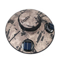 Hot Sale Popular Cooling UV Protection Summer Outdoor Work Sun Protection Hat Solar Fan Hat With Two Solar Fans