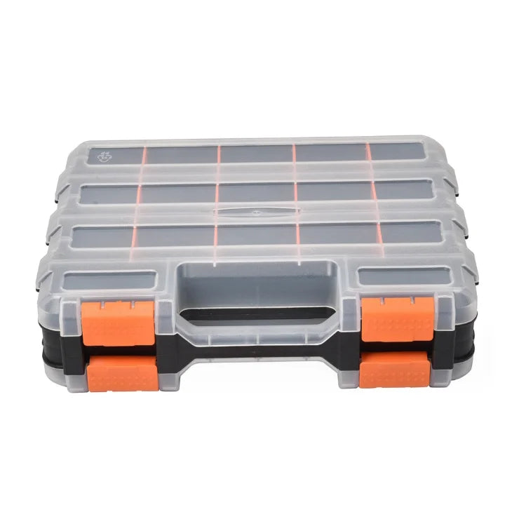 Storage Box Small Home Parts Double Sided Plastic Screw Organizer for Tools