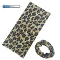 Custom Printed Leopard Seamless Moisture Wicking Spandex Neck Gaiter Breathable Silk Face Mask Bandana Wholesale for Cycling