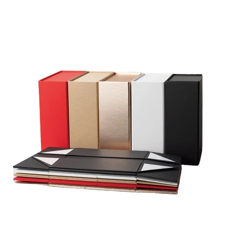 Custom Matt Art Collapsible Gift Custom Box Made of Art Paper and Cardboard Magnetic Gift Folding Box