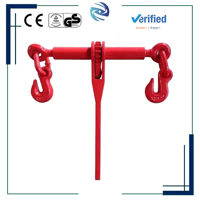 High Strength Carton Steel Forged Us Standard Ratchet Type Chain Load Binder