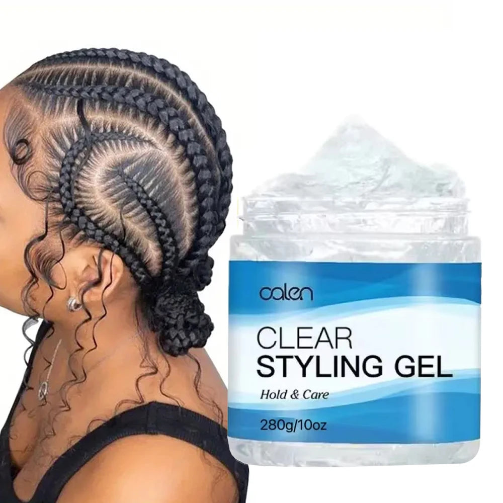 10oz 280g Private Label Strong Hold Style Hair Pomade Natural Ingredients Hair Styling Gel for Braid and All Kinds of Hair