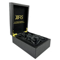 Custom High Quality Black PU Leather Packaging Box  MDF Wood  Luxury Leather Perfume Packaging Box With  Bottle
