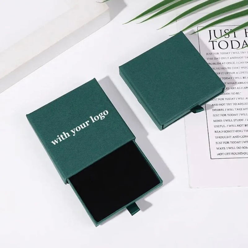 Wholesale Luxury Small Jewelry Boxes with Custom Logo Unique Storage Packaging for Necklaces and Rings