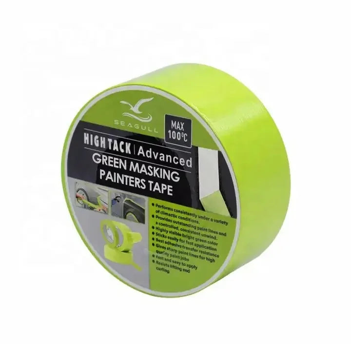No Residue Acrylic Glue Printed Printing Rice Paper Washi Masking Tape with Uv Resistance for House Painting Auto Painting
