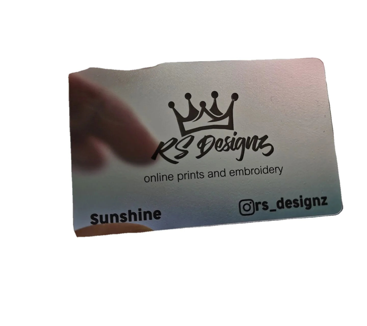 Cheap Plastic Waterproof Pvc clear Thank You Card Transparent Business Cards
