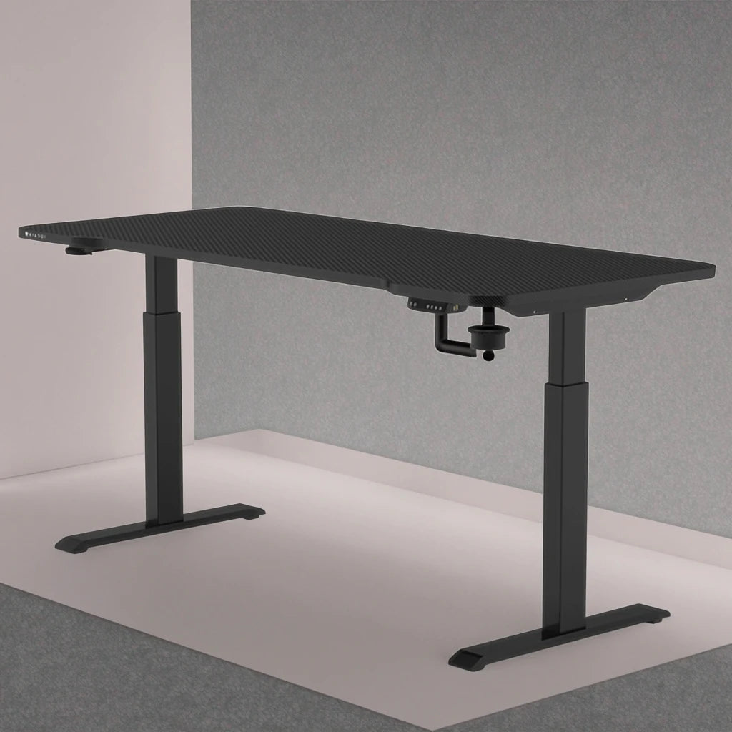 Large 1.6m 1.8m Esports Gamer Desk with High-Power Dual Motors  Low Noise Electric Office Desk