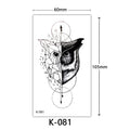 Professional Tattoo Supplies Tattoo Stencil Paper Tattoo Stickers for Girls
